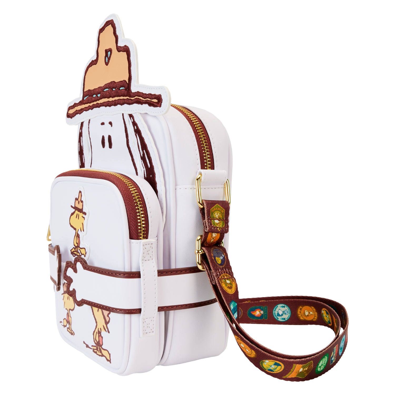 Loungefly Peanuts Beagle Scout Crossbuddies Bag