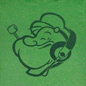 Popeye Headphones T-Shirt