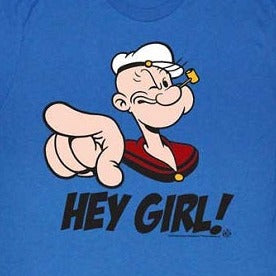 Popeye Hey Girl T-Shirt