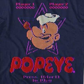Popeye Old Game T-Shirt
