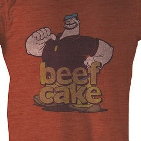Popeye Beefcake Lightweight T-Shirt - Blue Culture Tees