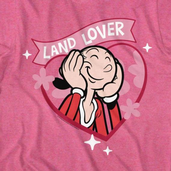 Popeye Land Lover T-Shirt | Blue Culture Tees