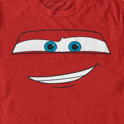 Pixar McQueen Big Face T-Shirt | Blue Culture Tees