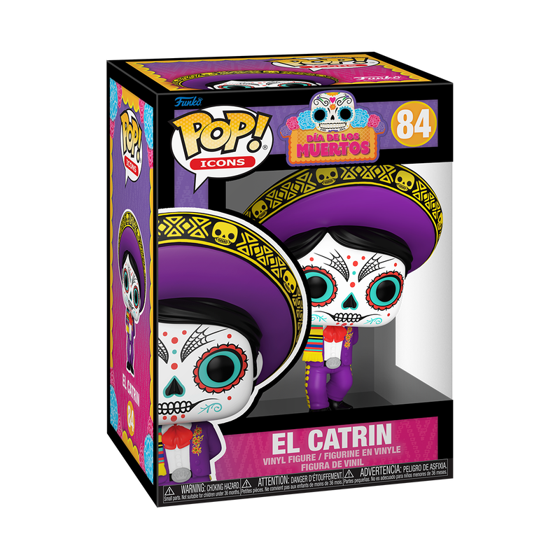 Funko Pop! Dia de los Muertos El Catrin Vinyl Figure #84 | Blue Culture Tees