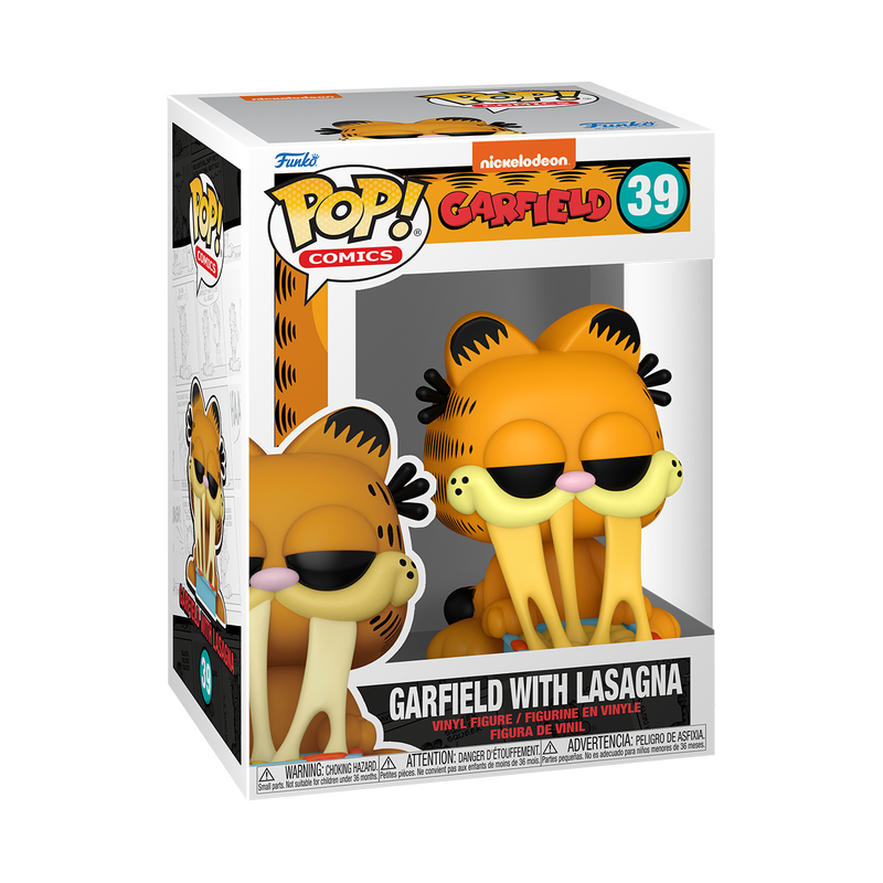 Funko Pop! Garfield with Lasagna Pan Vinyl Figure #39