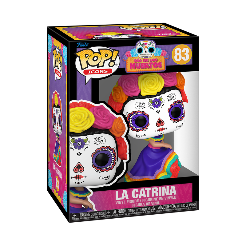 Funko Pop! Dia de los Muertos La Catrina Vinyl Figure #83 | Blue Culture Tees