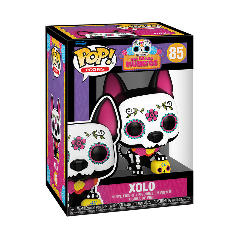 Funko Pop! Dia de los Muertos Xolo Vinyl Figure #85 | Blue Culture Tees