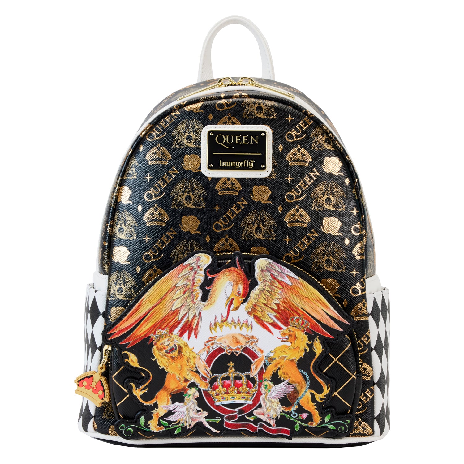 Loungefly Queen Logo Crest Mini Backpack