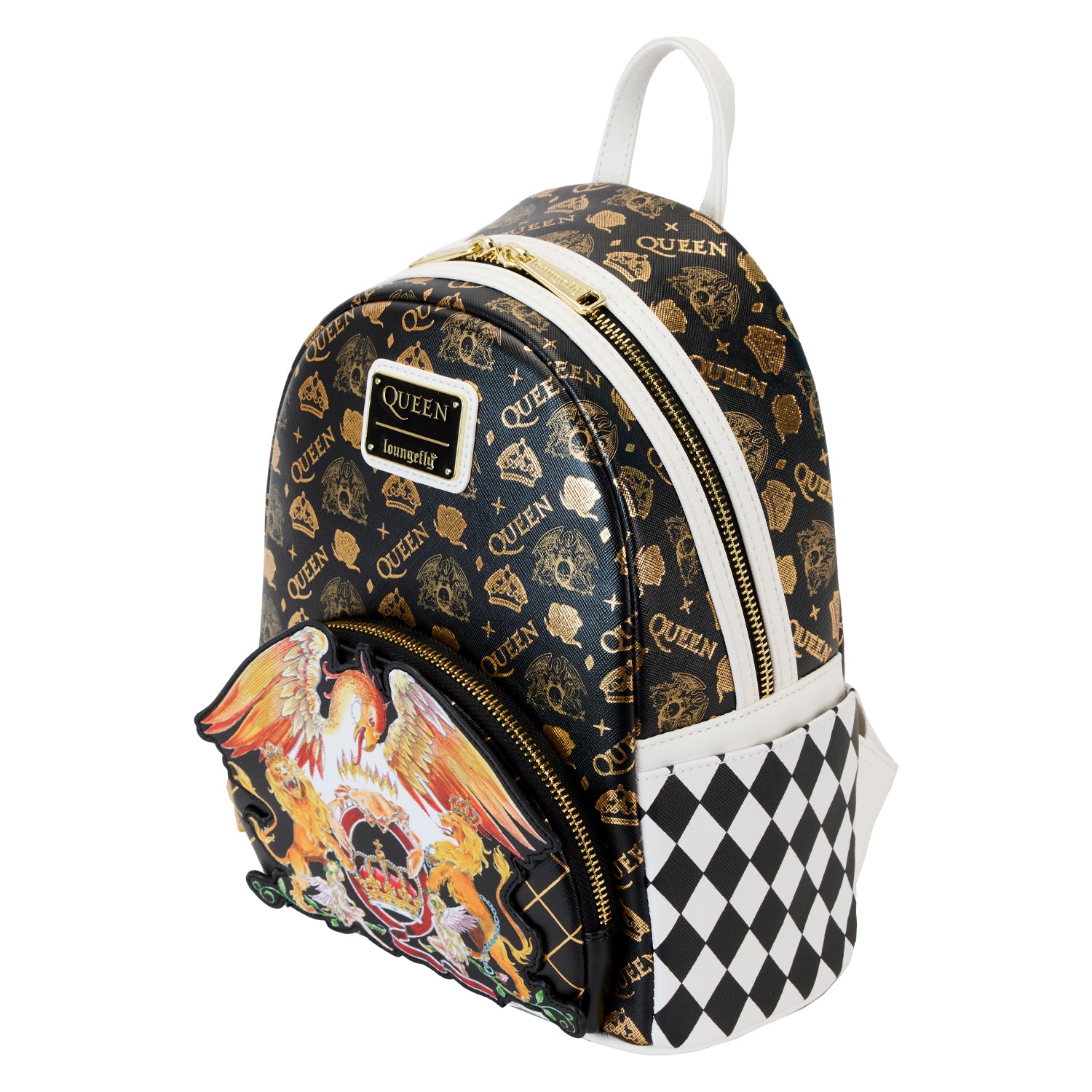 Loungefly Queen Logo Crest Mini Backpack