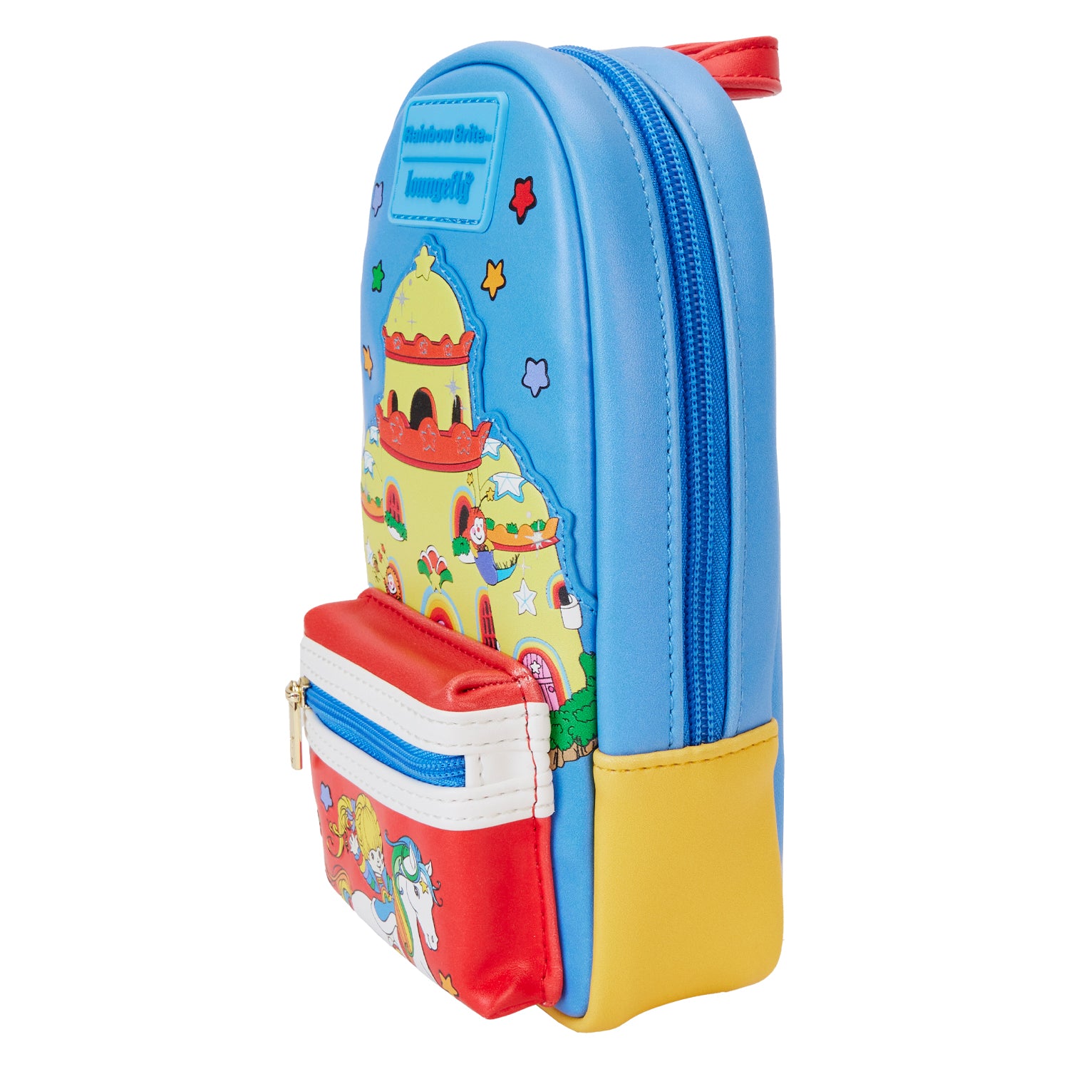 Loungefly Rainbow Brite Castle Mini Backpack Pencil Case
