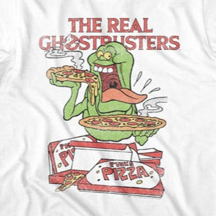 Youth Ghostbusters Slimer and Pizza T-Shirt