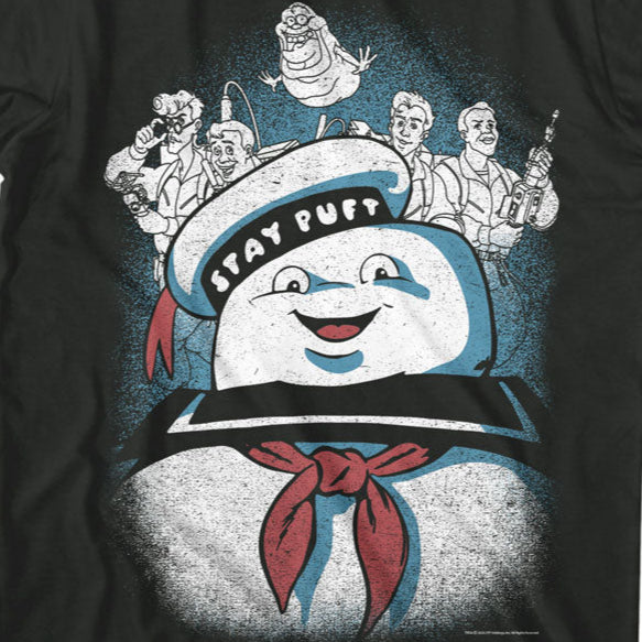 The Real Ghostbusters Stay Puft and Ghostbusters T-Shirt