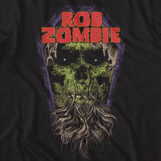 Rob Zombie Coffin Zombie T-Shirt | Blue Culture Tees