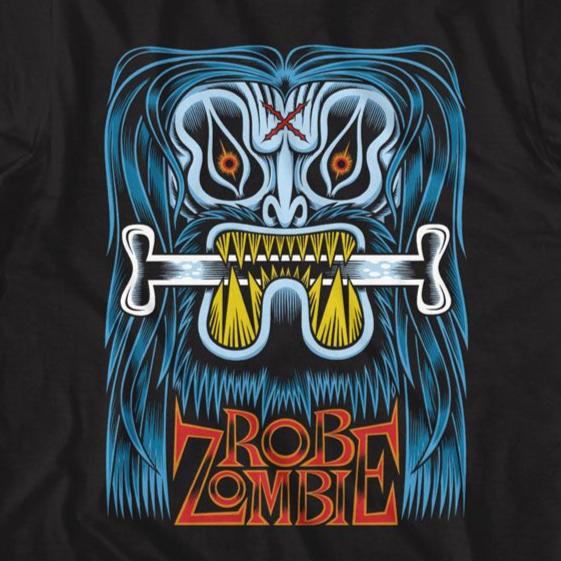 Rob Zombie Blue Beast T-Shirt | Blue Culture Tees