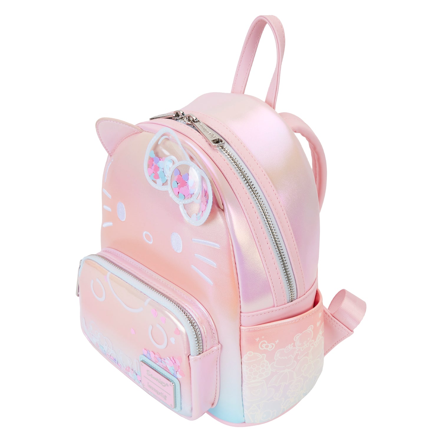 Loungefly Sanrio Hello Kitty 50th Anniversary Clear and Cute Cosplay Mini Backpack