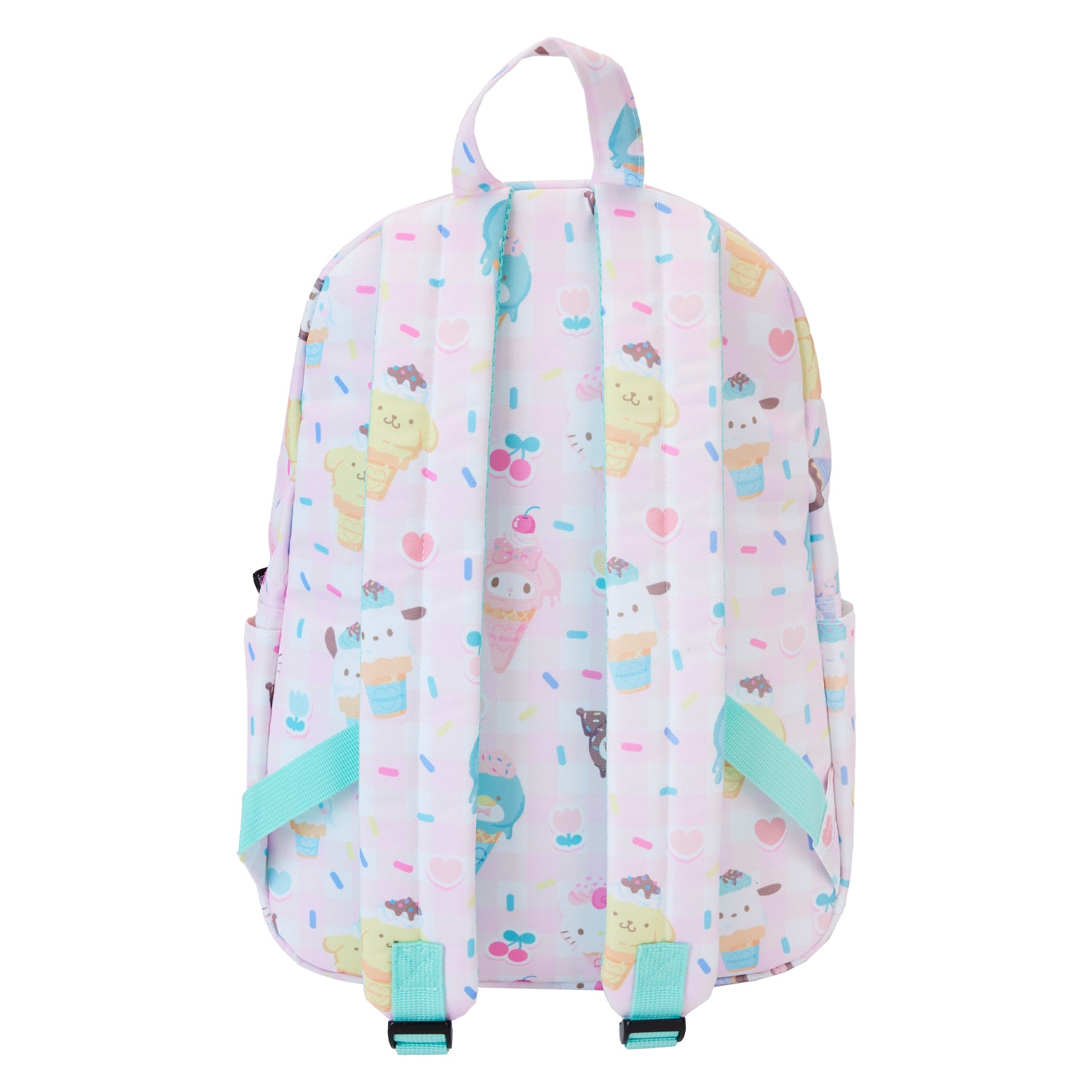 Loungefly Hello Kitty AOP Full-Size Nylon Backpack | Blue Culture Tees