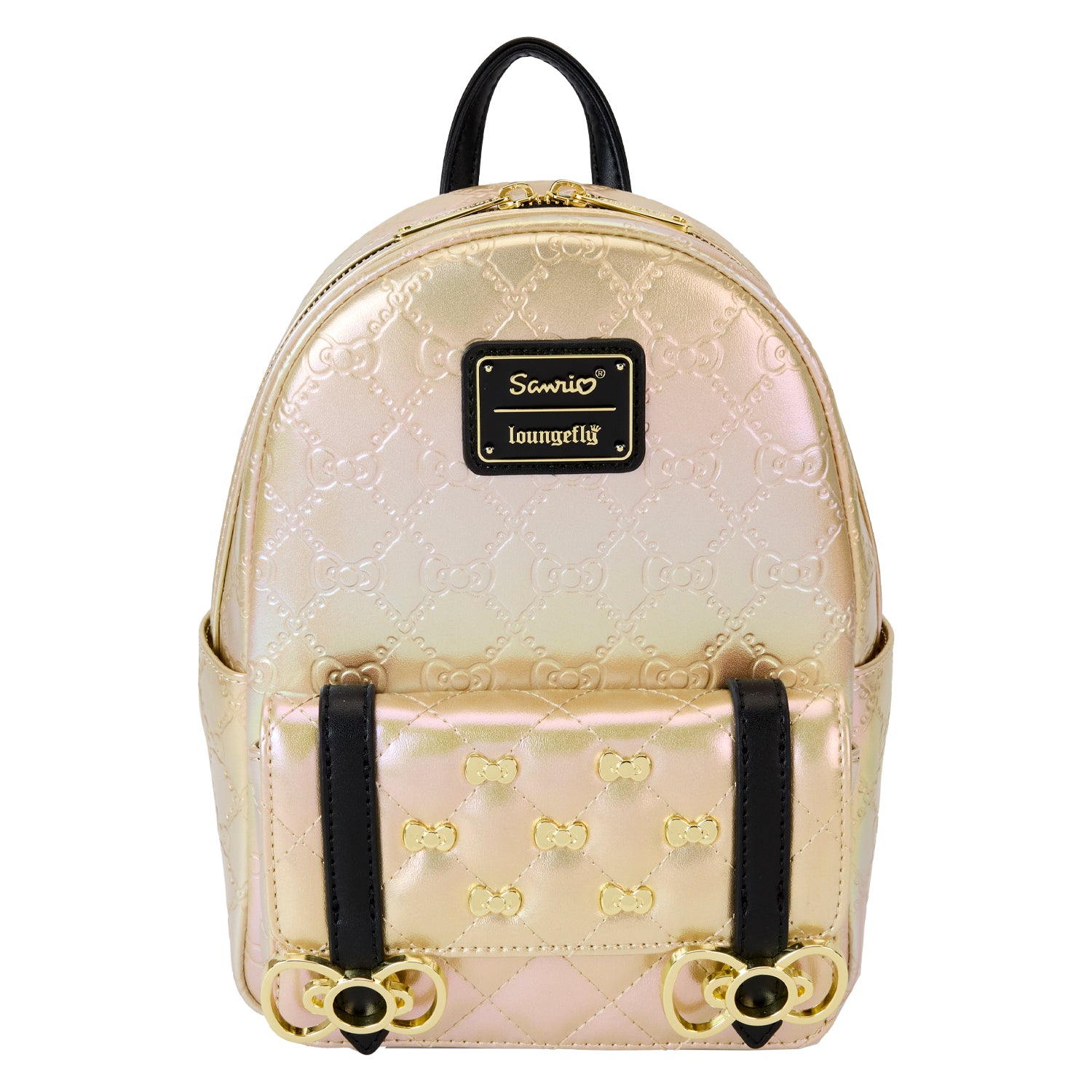 Loungefly Sanrio 50th Anniversary Metallic Gold Mini Backpack | Blue Culture Tees