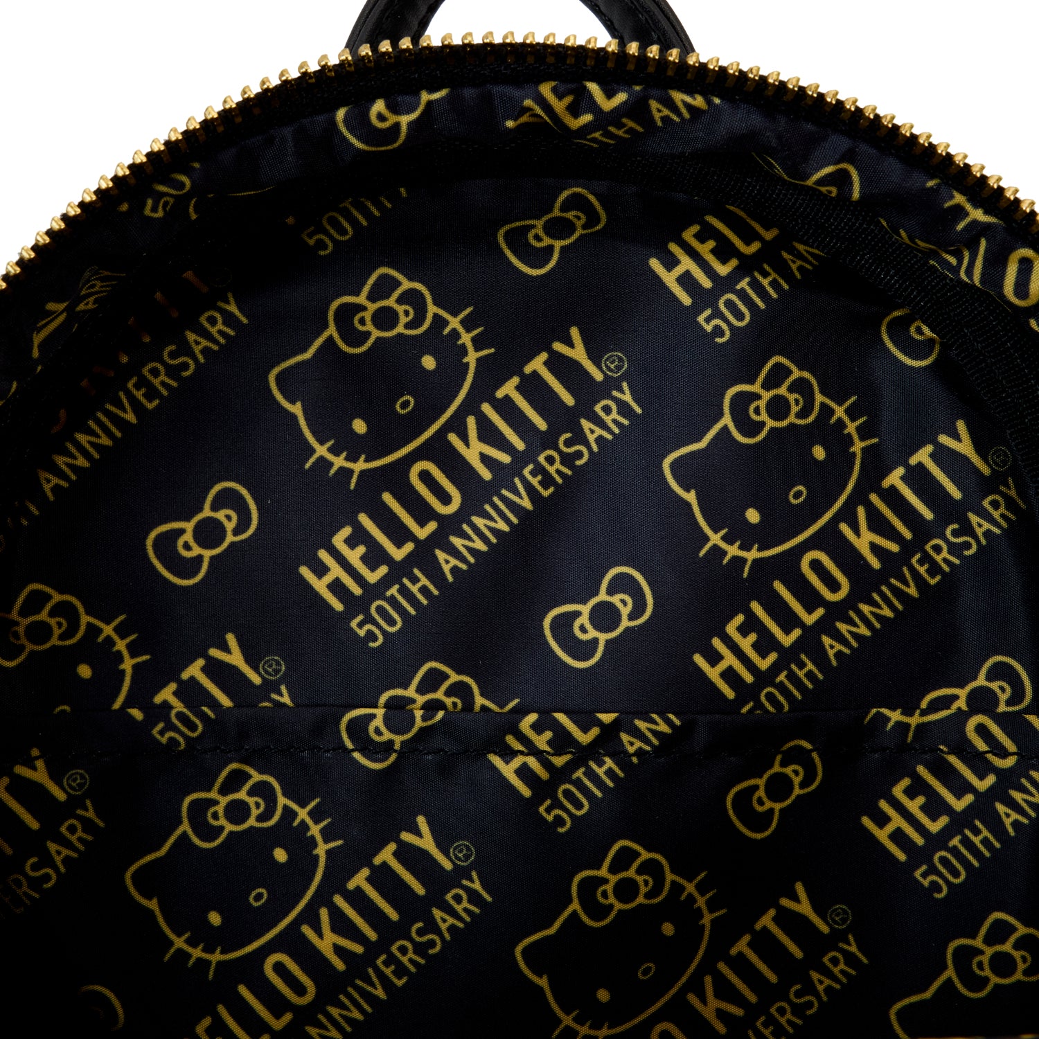 Loungefly Sanrio 50th Anniversary Metallic Gold Mini Backpack | Blue Culture Tees