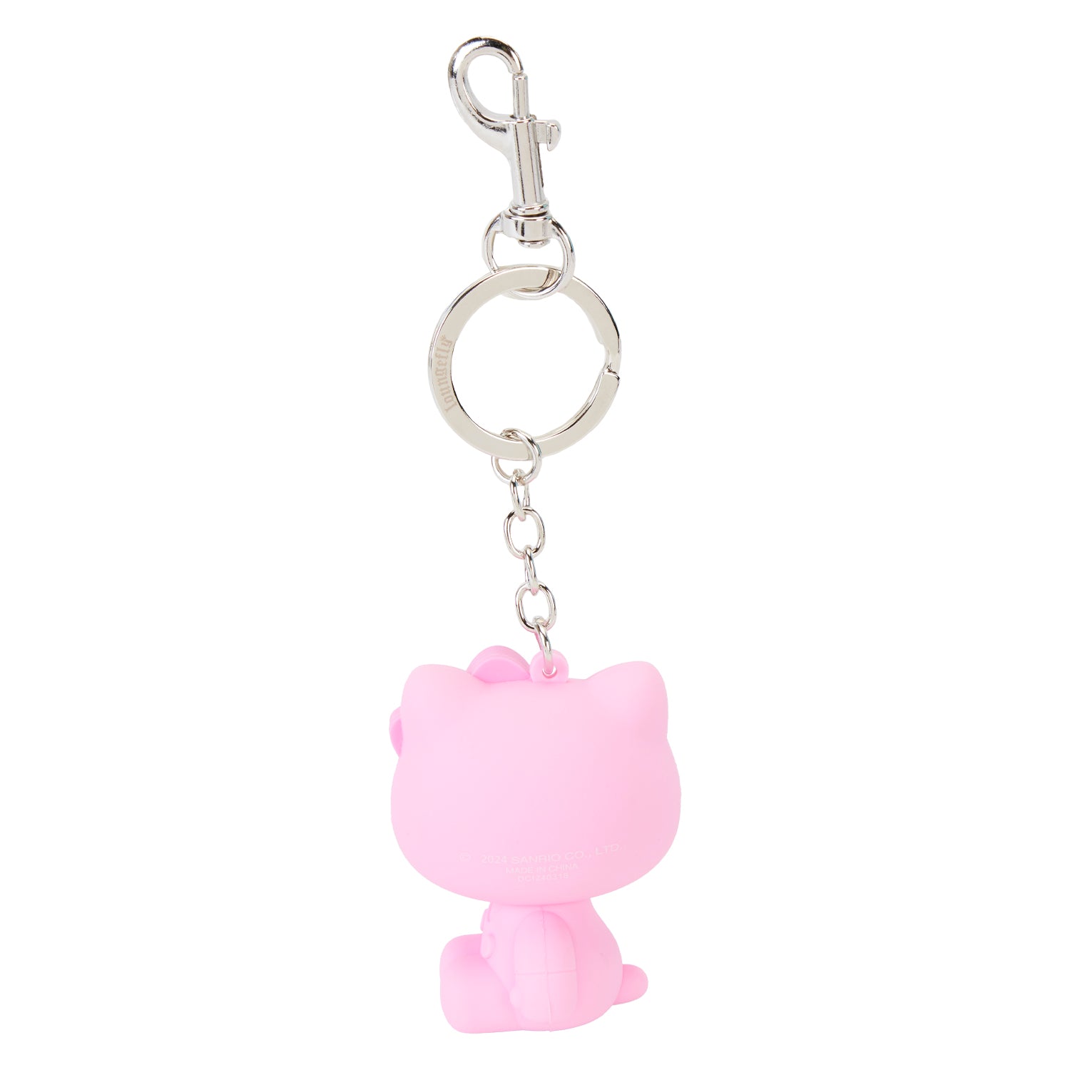 Loungefly Sanrio Hello Kitty 50th Anniversary Clear and Cute 3D Keychain