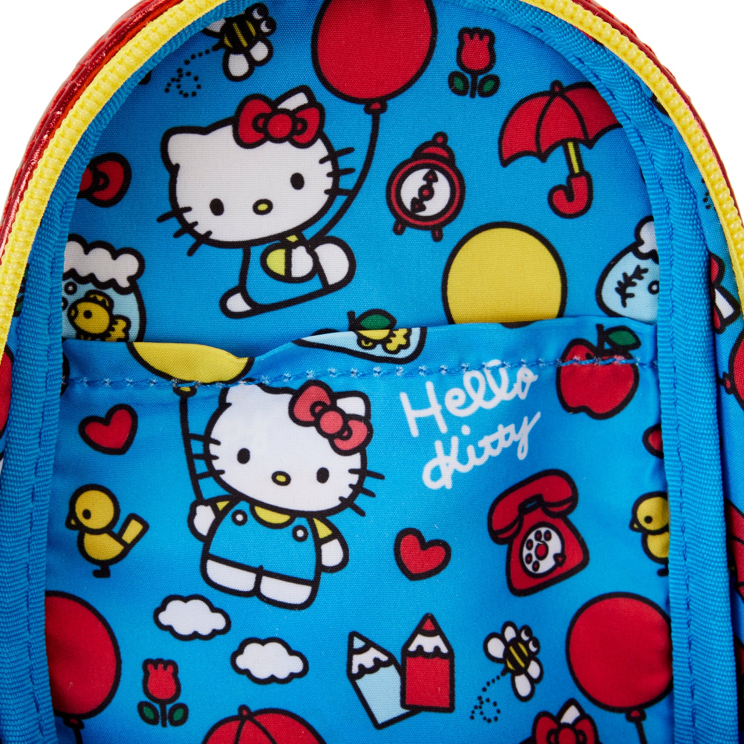 Loungefly Sanrio Hello Kitty 50th Anniversary Stationery Pencil Case