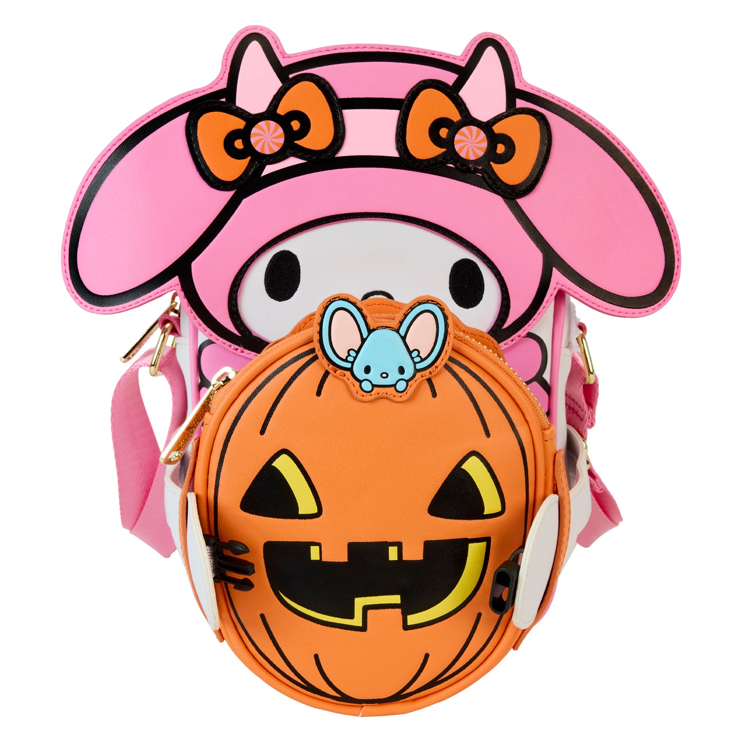 Loungefly Sanrio My Melody Devil Crossbuddies Bag | Blue Culture Tees