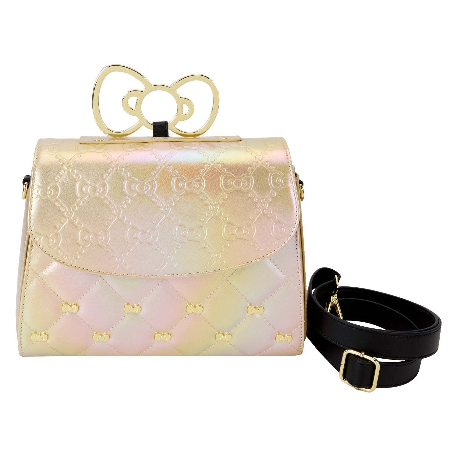 Loungefly Sanrio 50th Anniversary Gold Crossbody Bag | Blue Culture Tees