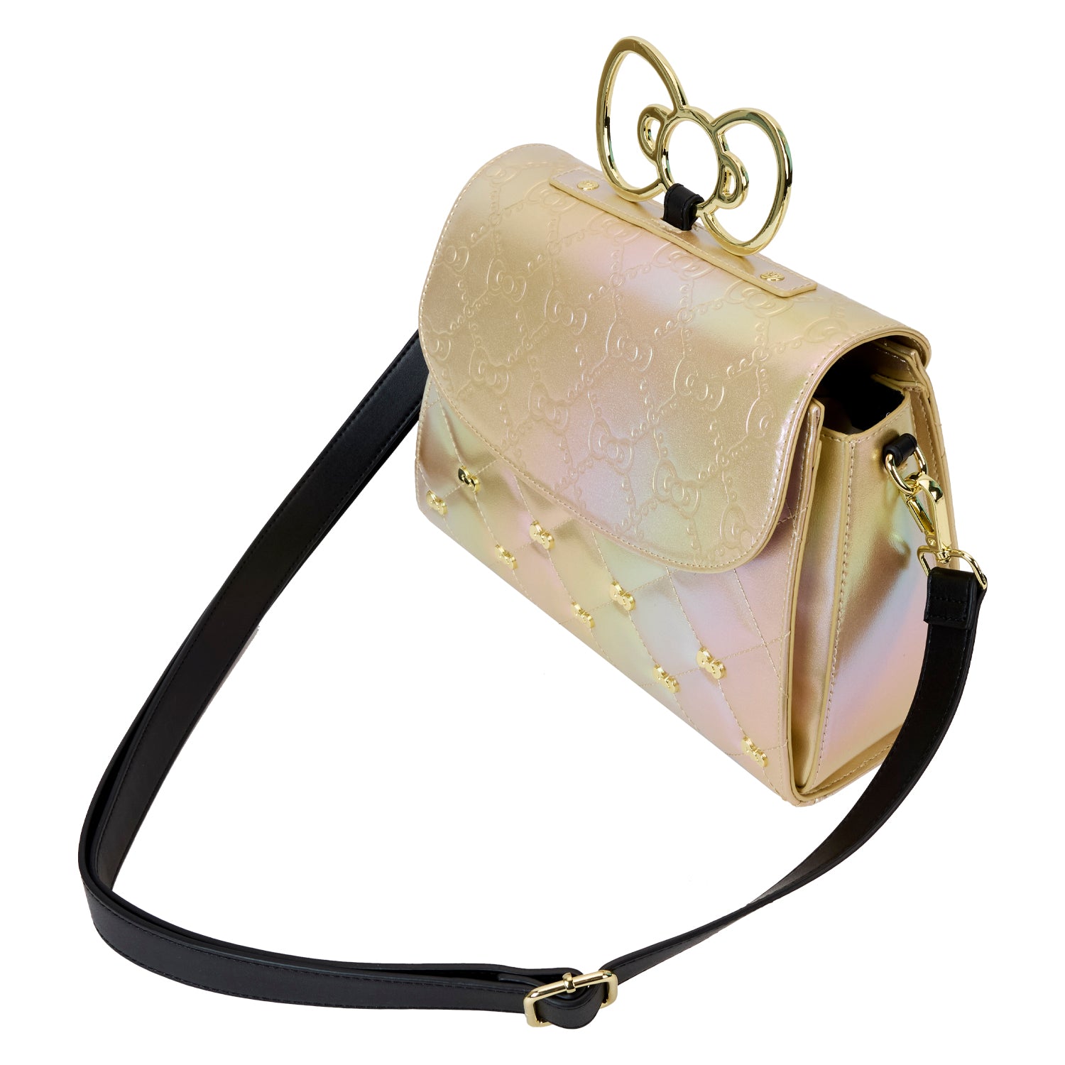 Loungefly Sanrio 50th Anniversary Gold Crossbody Bag | Blue Culture Tees