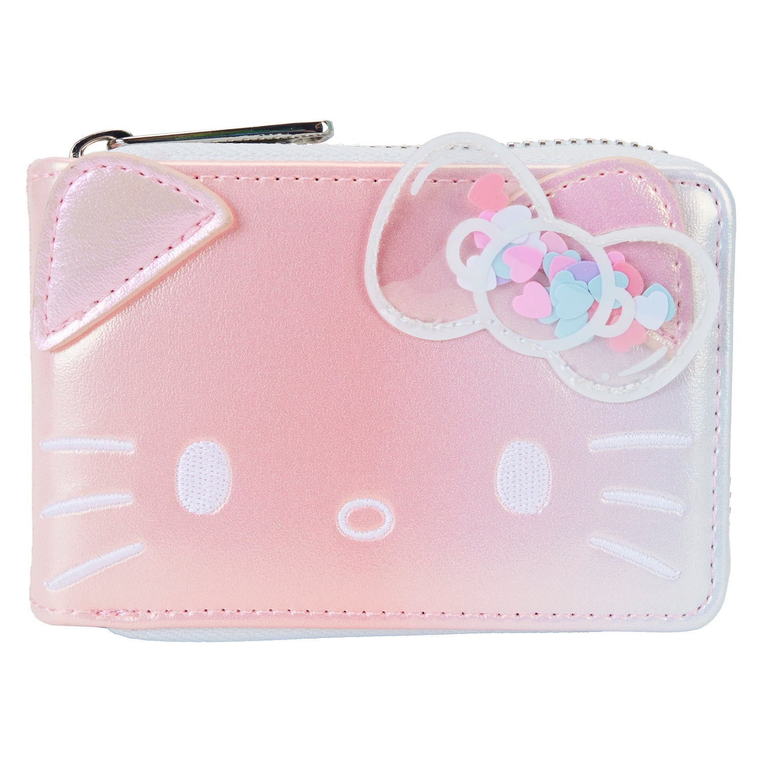 Loungefly Sanrio Hello Kitty 50th Anniversary Clear and Cute Cosplay Accordion Wallet