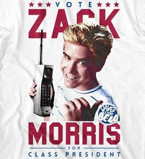 Saved By The Bell Vote Zack T-Shirt