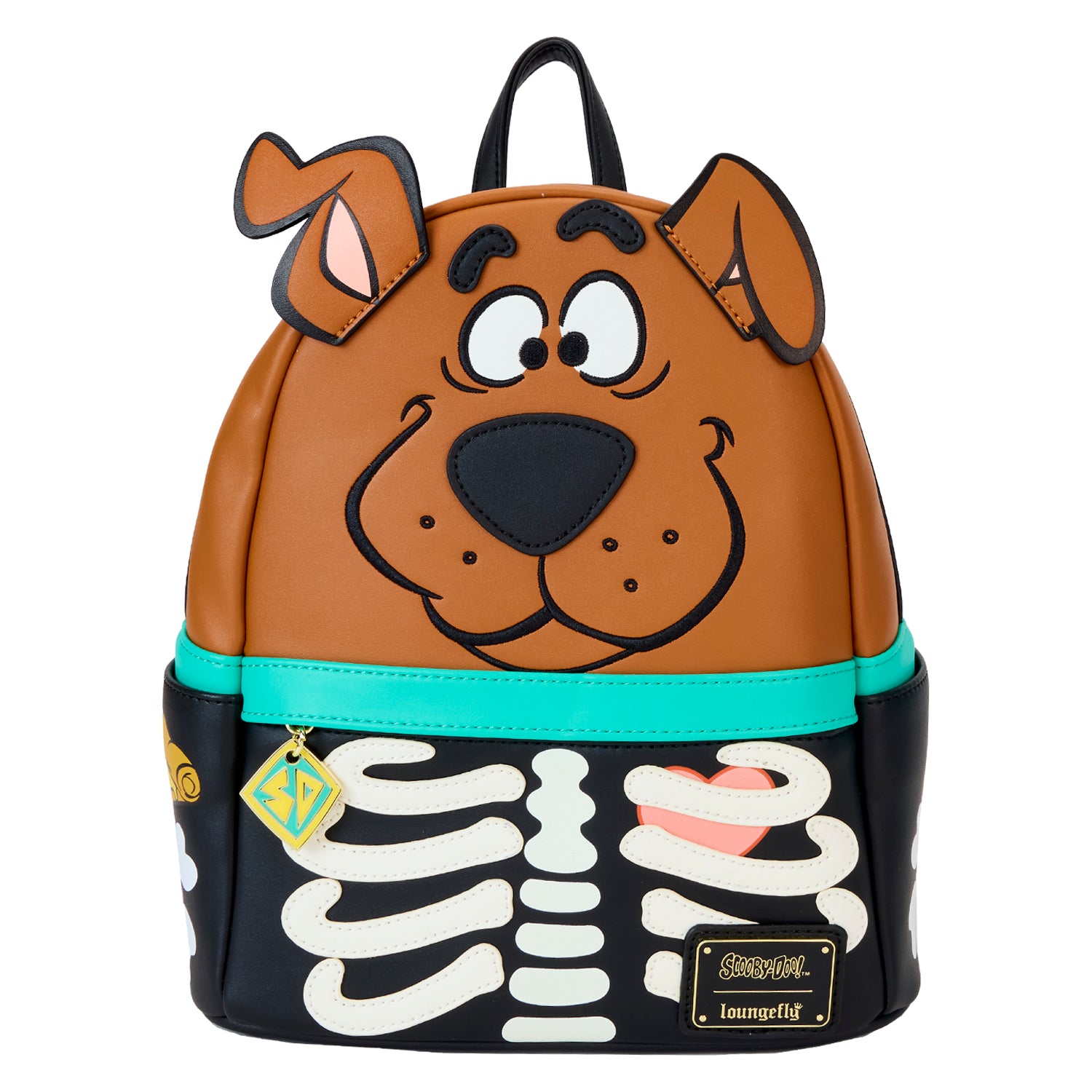 Loungefly Scooby-Doo Skeleton Scooby Cosplay Mini Backpack | Blue Culture Tees