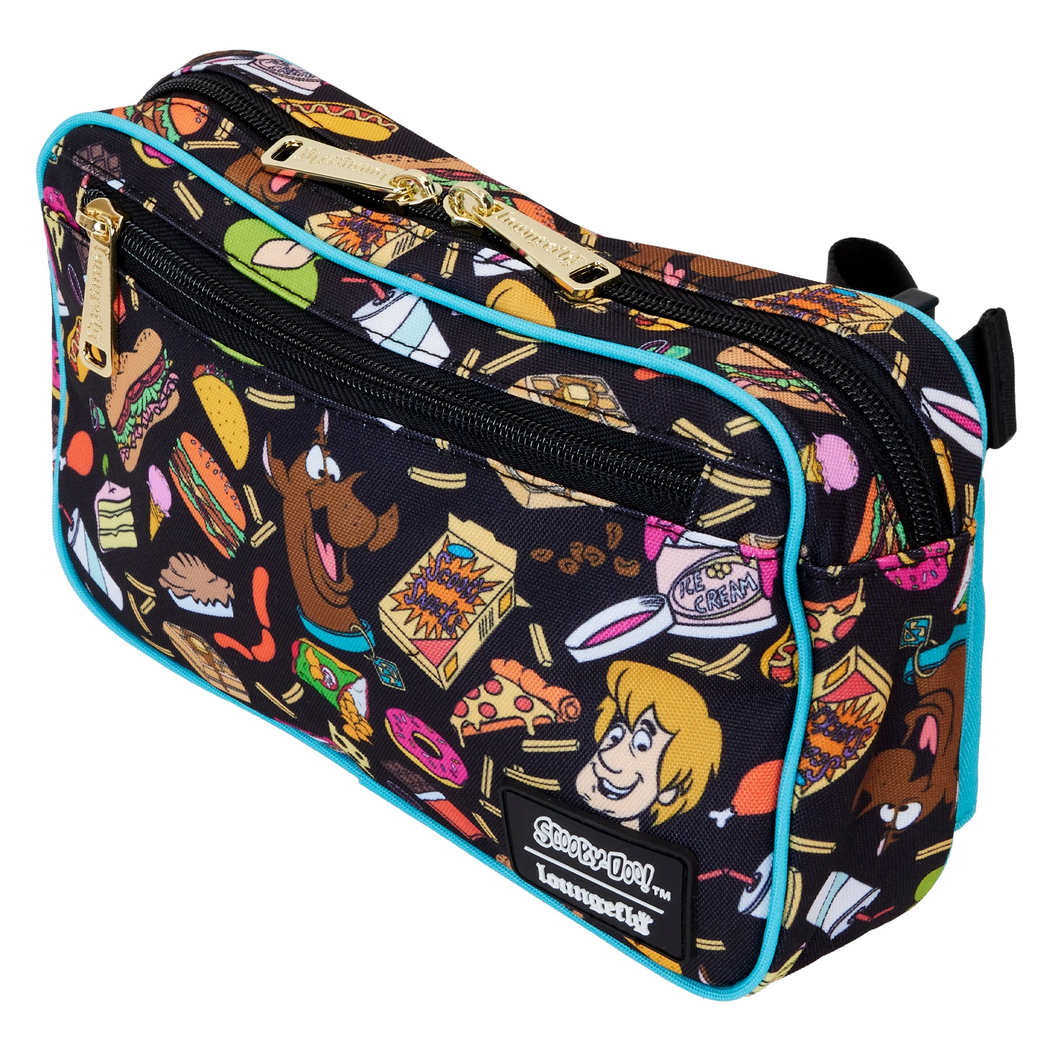 Loungefly WB Scooby-Doo Munchies AOP Nylon Waist Bag