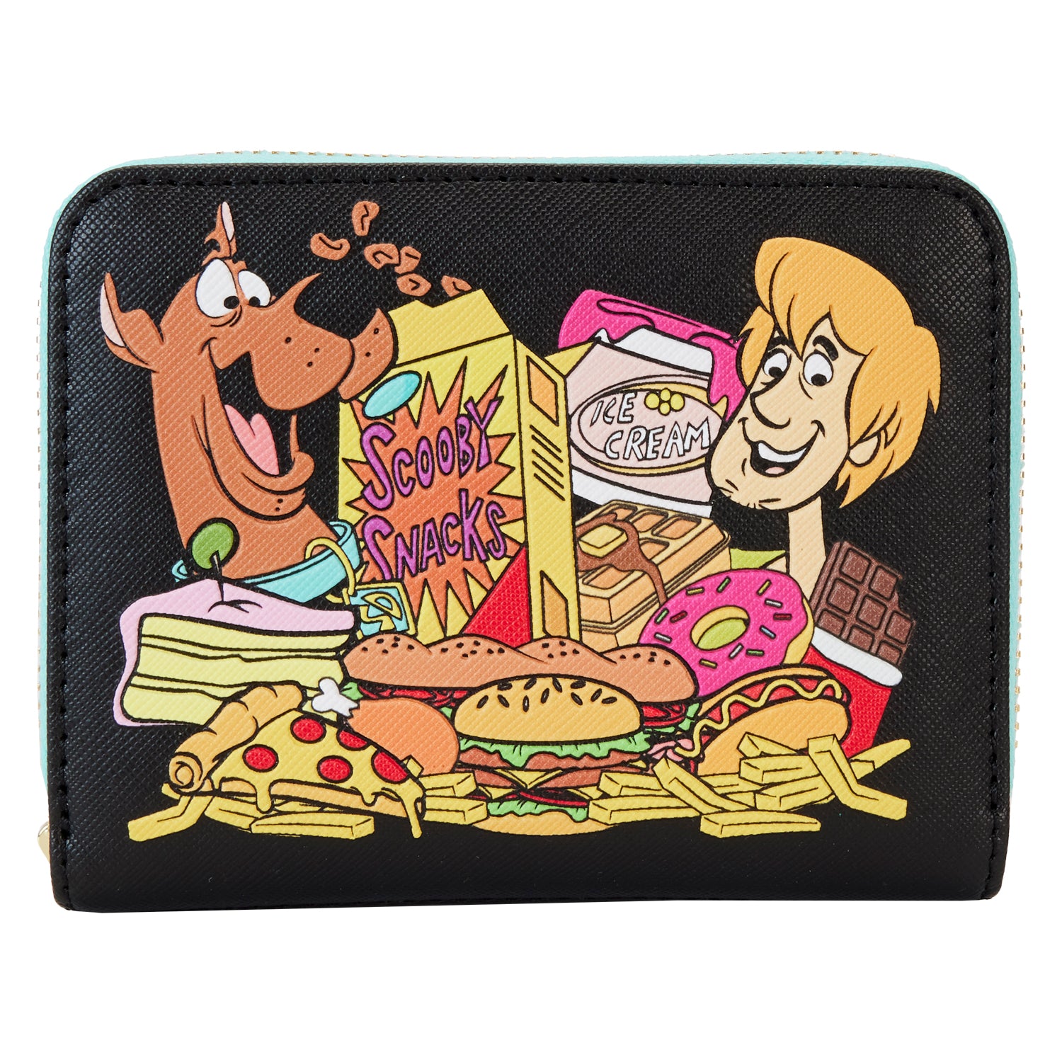 Loungefly WB Scooby-Doo Munchies Zip Around Wallet