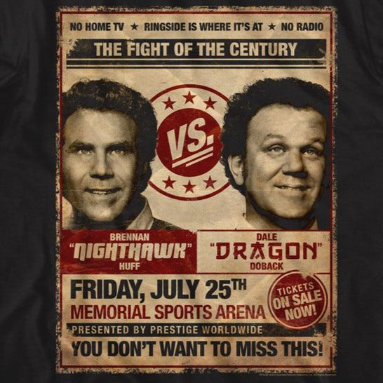 Step Brothers Fight Poster T-Shirt