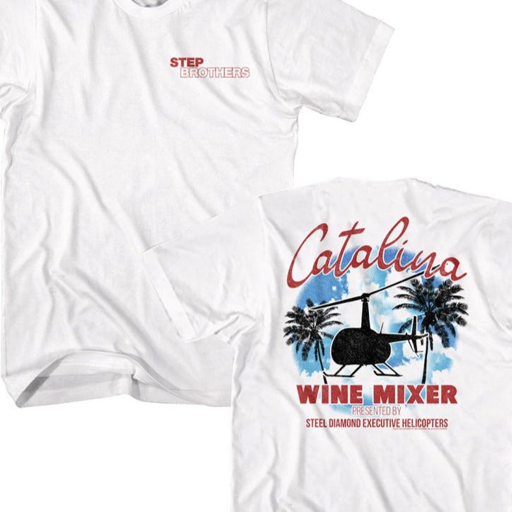 Step Brothers Catalina Wine Mixer Front Back T-Shirt