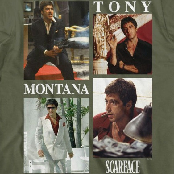 Scarface Montana Collage T-Shirt