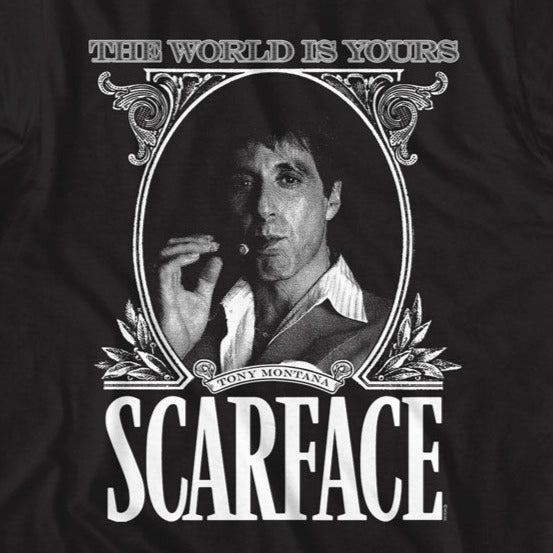 Scarface World Is Mine Currency T-Shirt