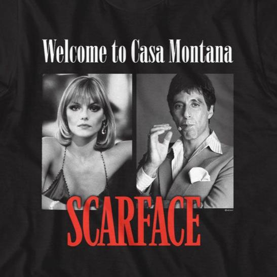 Scarface Casa De Montana T-Shirt | Blue Culture Tees