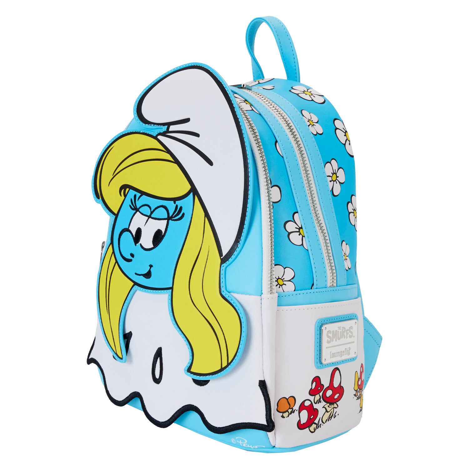 Loungefly Lafig Smurfs Smurfette Cosplay Mini Backpack