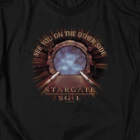 Stargate SG-1 Other Side T-Shirt | Blue Culture Tees