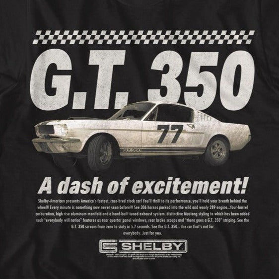Carroll Shelby A Dash Of Excitement T-Shirt