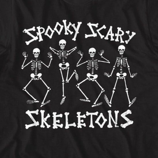Spooky Scary Skeletons Dancing Skeletons T-Shirt