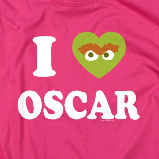 Sesame Street I Heart Oscar T-Shirt