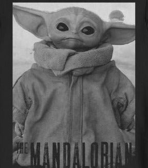 Star Wars The Mandalorian Cute Face Child Crewneck Sweatshirt