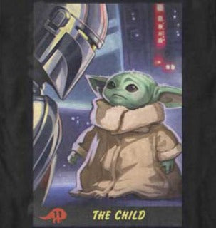 Star Wars The Mandalorian Little Trading Card T-Shirt