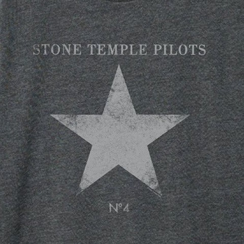 Stone Temple Pilots No 4 Vintage Wash T-Shirt