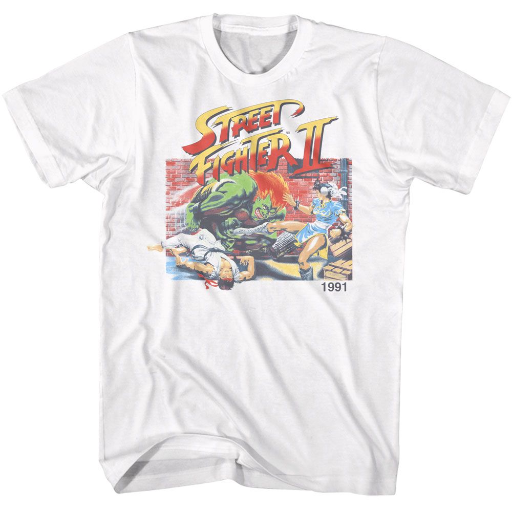Street Fighter Faded Sf2 T-Shirt