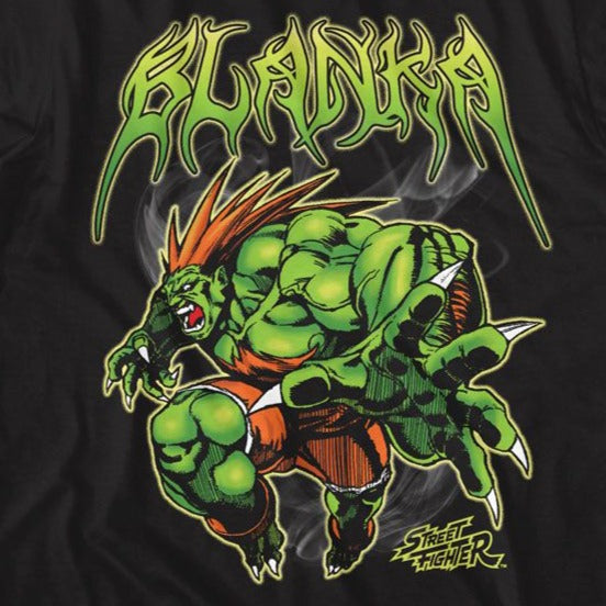 Street Fighter Blanka Metal T-Shirt
