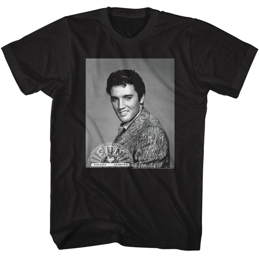 Sun Records Elvis Portrait T-Shirt | Blue Culture Tees