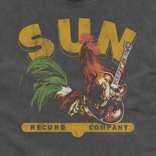 Sun Records Rooster With Guitar Comfort Colors T-Shirt