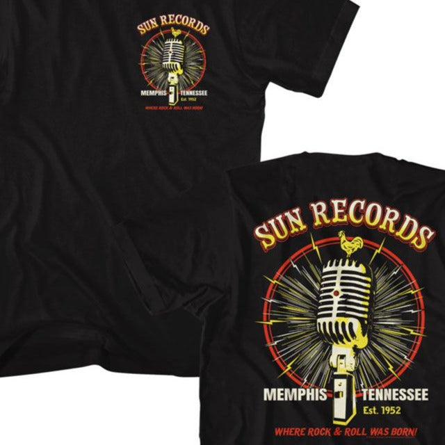 Sun Records Microphone Burst T-Shirt